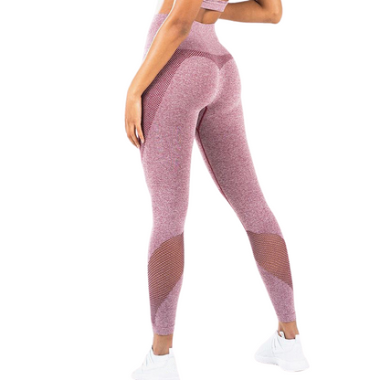 VITAL Fitness Yoga Leggings für Damen – mit Mesh-Gewebe