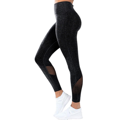 VITAL Fitness Yoga Leggings für Damen – mit Mesh-Gewebe